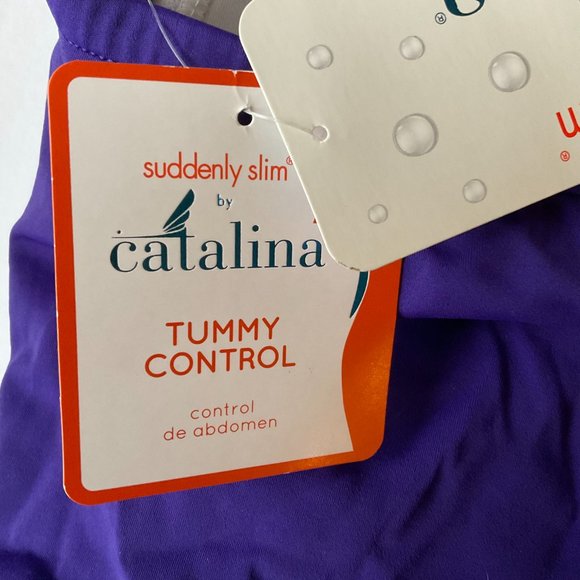 CATALINA Women's "Suddenly Slim"  Swinsuit NWT Size 10 - Picture 5 of 8